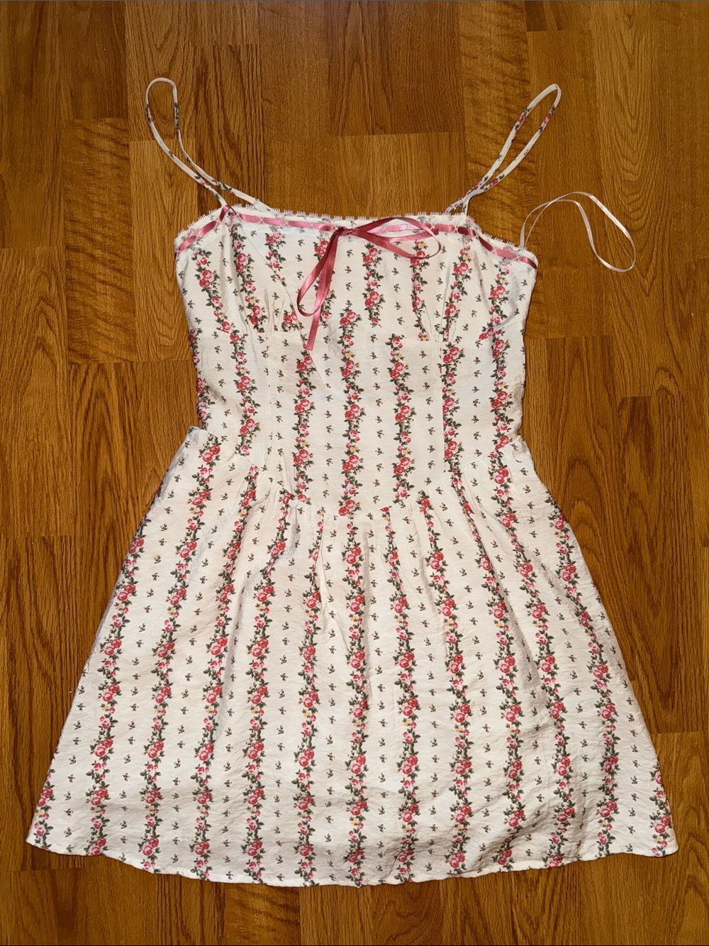 Sienna Sky Floral Mini Dress